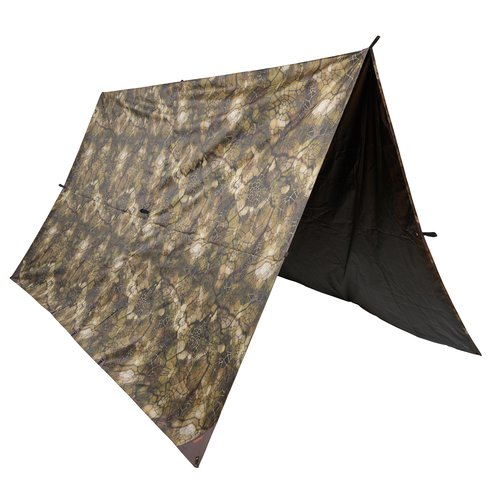 Solognac Schutzplane Bushcraft FURTIV 2,95 × 2,8 m wasserdicht Camouflage