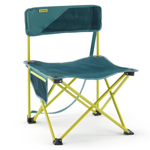 Quechua Campingstuhl Klappstuhl MH100 faltbar niedrig gelb