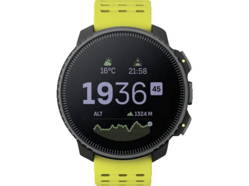 Suunto Vertical Smartwatch Glasfaserverstärktes Polyamid Silikon, Einheitsgröße, Black Lime