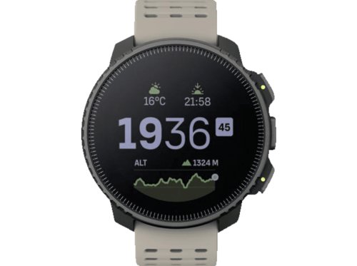 Suunto Vertical Smartwatch Glasfaserverstärktes Polyamid Silikon, Einheitsgröße, Black Sand