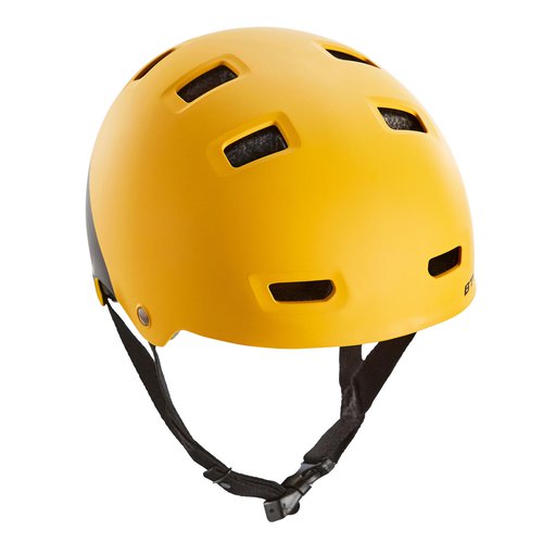 Btwin Fahrradhelm Bowl 520 XS Kinder gelb