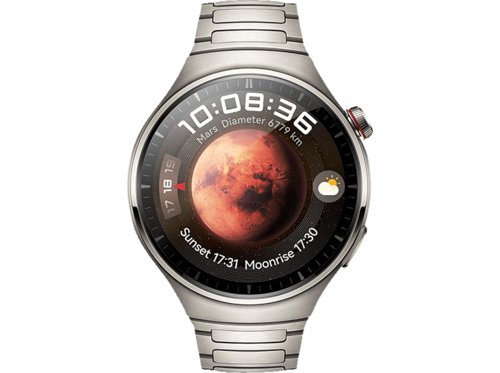 Huawei Watch 4 Pro Elite LTE 48mm Smartwatch, Titanlegierung Gehäuse, Titanium Armband