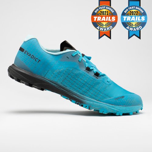 Evadict Trailrunningschuhe Herren - Race Light blau/schwarz