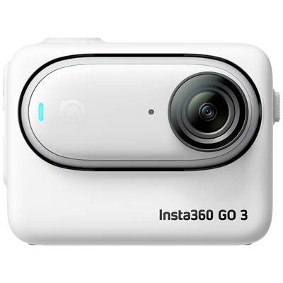 Insta360 GO 3 (64GB) Action Cam 2.7K, Bluetooth, Bildstabilisierung, Mini-Kamera, Spritzwassergeschützt, Touch-Screen, Wasserfest, Zeitlupe, Zeitraffer