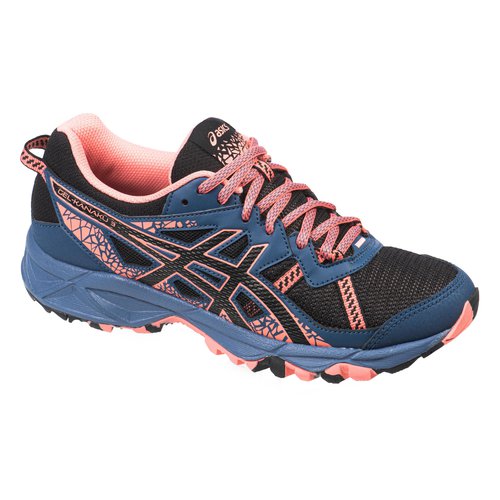 ASICS Laufschuhe Trail Gel Kanaku 3 Damen schwarz guave