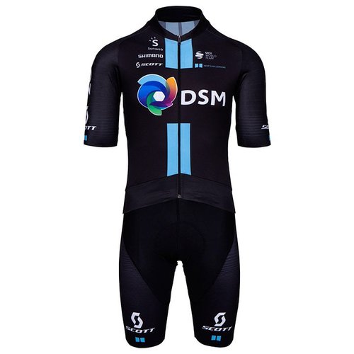 Bioracer Set TEAM DSM Aero Pro Team 2021 (Radtrikot + Radhose), für Herren, Fahrradbeklei