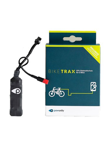 Bike Trax GPS Tracker Shimano für E-Bikes schwarz