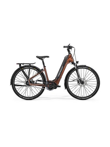 Merida E-Trekkingbike 28 eSPRESSO City 700 EQ (Tiefeinsteiger) braun | S