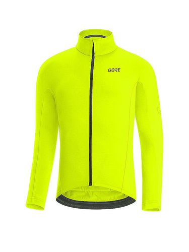 Gore Wear Herren Rad Trikot C3 Thermo FZ gelb | L