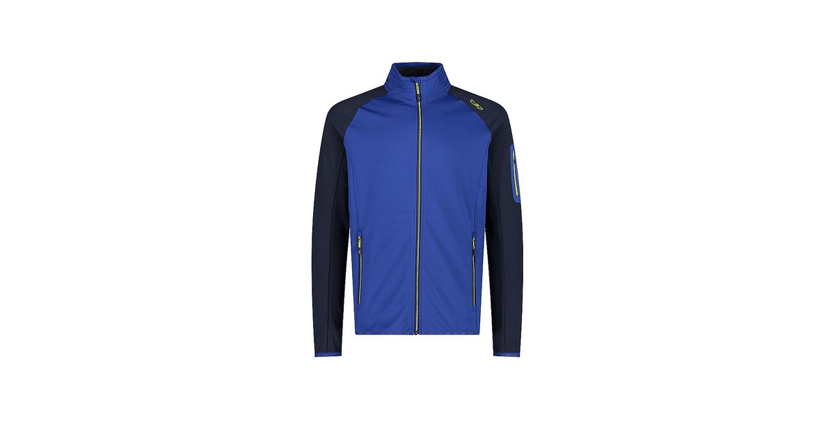 CMP Kinder Grid-Tech Fleecejacke - Leichte Jacke Mit Kapuze Für Outdoor