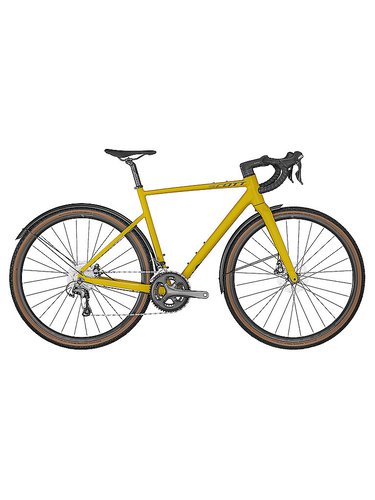 Scott Gravel Bike Speedster Gravel 40 EQ 2022 gelb | 56CM