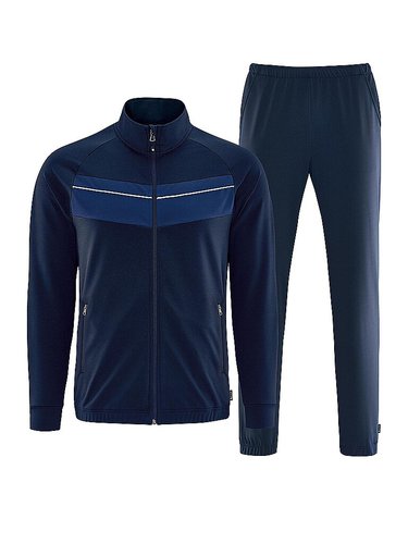 SCHNEIDER SPORTSWEAR Herren Trainingsanzug GENSONM dunkelblau | 48