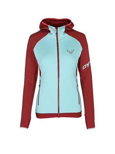 Dynafit Damen Fleecejacke Transalper Polartec Hoodie beere | XL