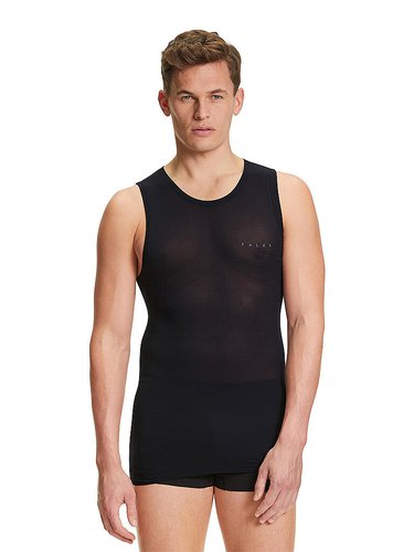 Falke Herren Singlet Ultralight Cool schwarz | XL