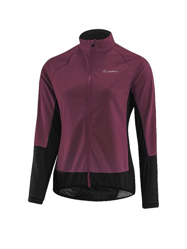 Loeffler Damen Radjacke Alpha II WS Light dunkelrot | 36