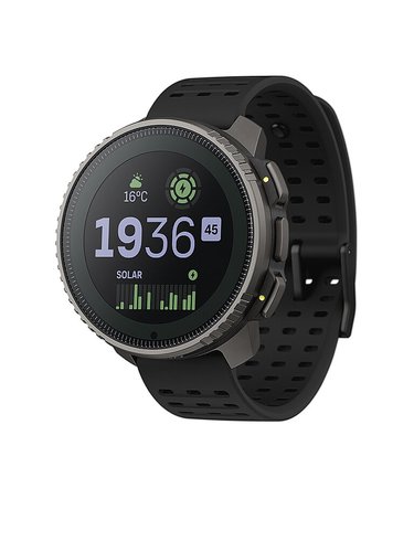 Suunto GPS-Multisportuhr Vertical Titanium Solar Black schwarz