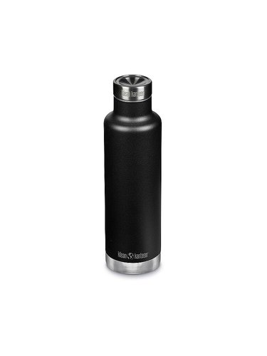 Klean Kanteen Isolierflasche Classic 750ml Pour Through Cap schwarz