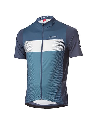 Loeffler Herren Radtrikot Grady Mid FZ dunkelblau | 50