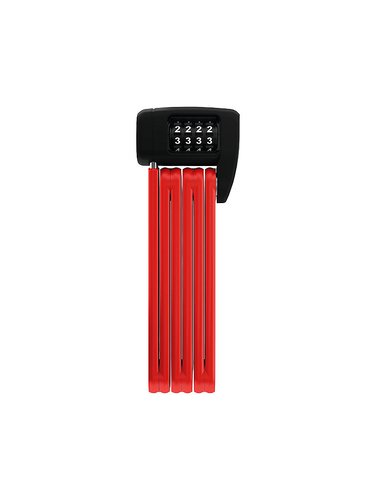 Abus Fahrrad-Faltschloss BORDO™ Lite 6055/85  Combo rot