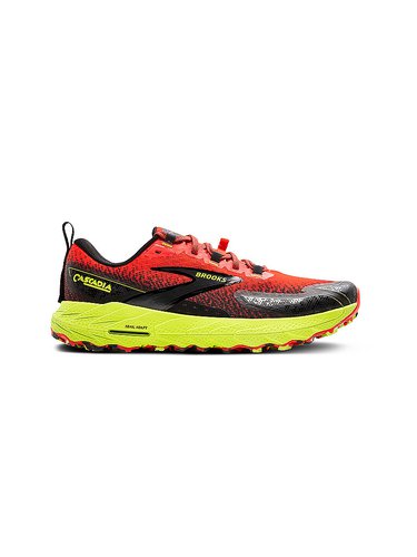 Brooks Herren Traillaufschuhe Cascadia 18 rot | 40 1/2