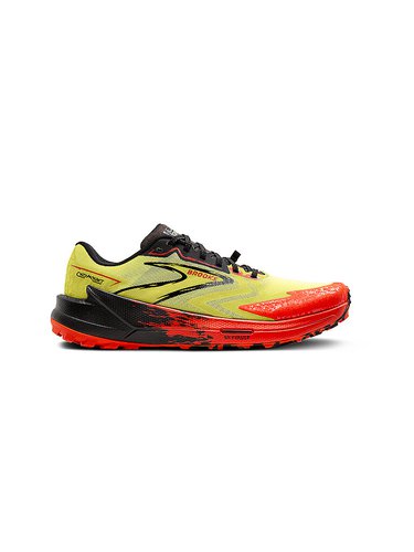 Brooks Herren Traillaufschuhe Catamount 3 gelb | 41