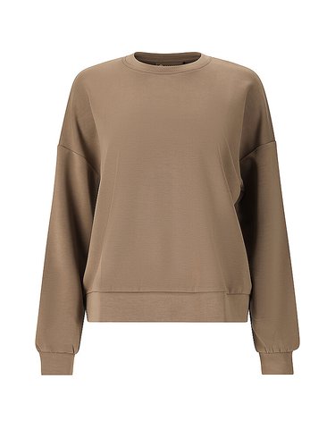 Athlecia Damen Fitnesssweater Jillnana braun | 34
