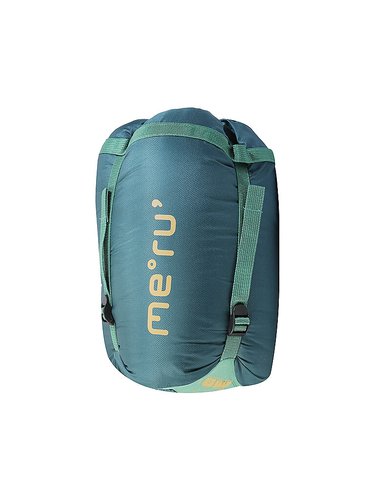 Meru Kunstfaserschlafsack Isar 0 L 46x25cm 1750g  grün