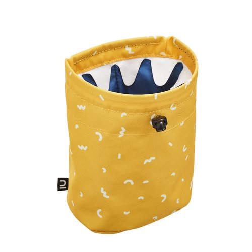 Btwin Lenkertasche für Laufräder und Kinderfahrräder 14/16 Zoll gelb