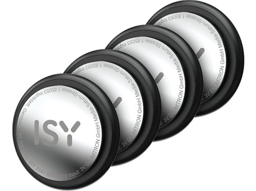 Isy IIT 1001 ISYTag 4er Pack, smarter Objektfinder
