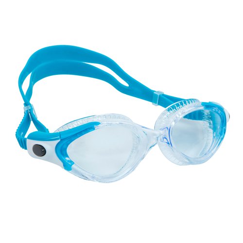 Speedo Schwimmbrille Speedo Damen - Futura Biofuse Flexiseal hellblau/weiß