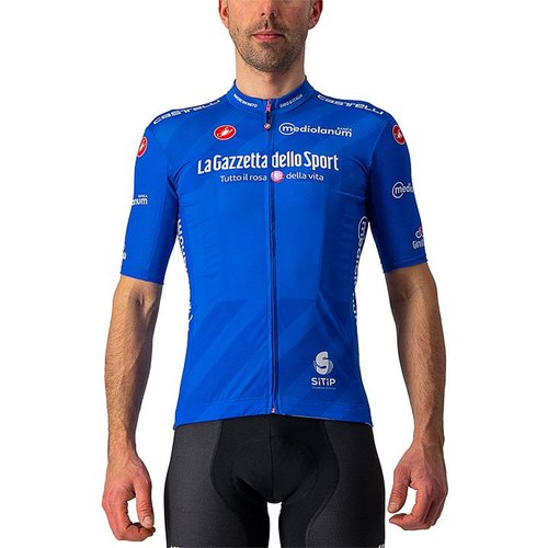 Castelli GIRO D'ITALIA Maglia Azzurra 2021 Kurzarmtrikot, für Herren