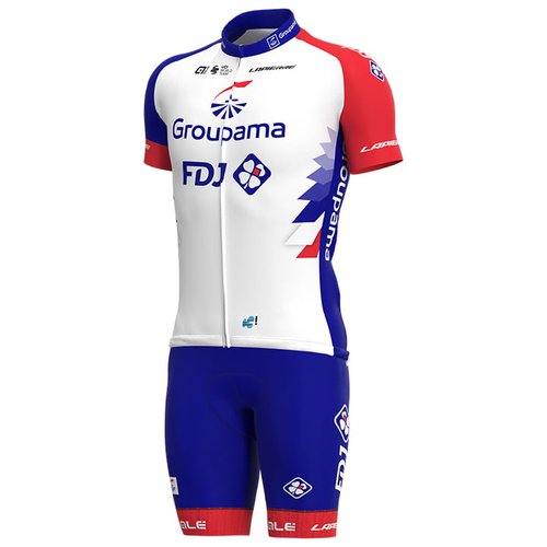 ALE Set GROUPAMA-FDJ 2021 (Radtrikot + Radhose), für Herren, Fahrradbekleidung
