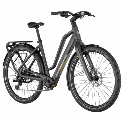 Bergamont E-Vitess Elite Amsterdam Pedelec E-Bike Trekking Fahrrad rainbow schwarz 2024 60cm  E-Trekkingbikes