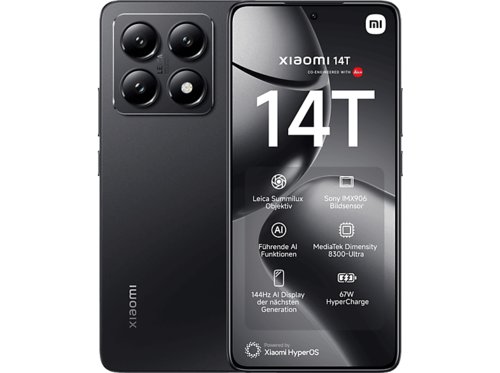 Xiaomi 14T 256 GB Titan Black Dual SIM