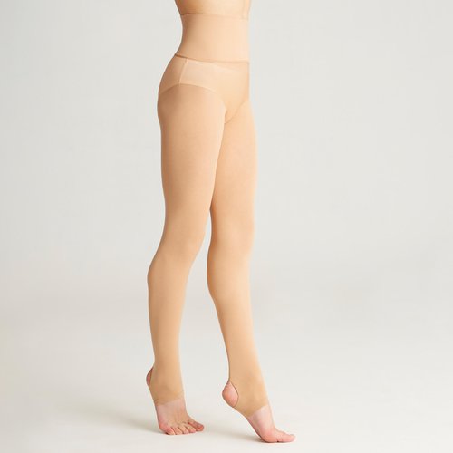 Domyos Strumpfhose RSG mit Steg Kinder beige
