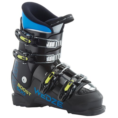 WEDZE Skischuhe 500 Kinder schwarz