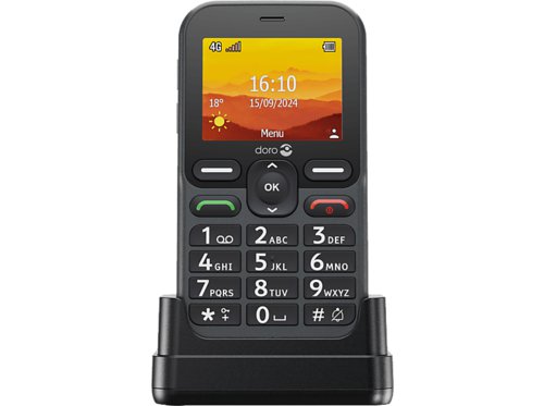 Doro Leva L10 Mobiltelefon, Graphit