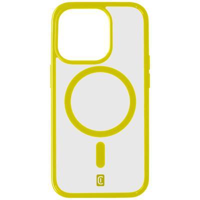 Cellularline Pop MagSafe Case Backcover Apple iPhone 15 Pro Max Transparent, Grün MagSafe kompatibel