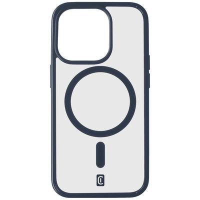 Cellularline Pop MagSafe Case MAG Backcover Apple iPhone 15 Pro Max Transparent, Blau MagSafe kompatibel