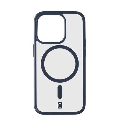 Cellularline Pop MagSafe Case MAG Backcover Apple iPhone 15 Pro Transparent, Blau MagSafe kompatibel