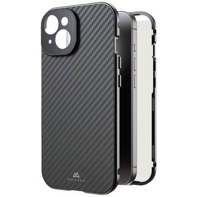 Black Rock 360° Glass Cover Apple iPhone 15 Carbon