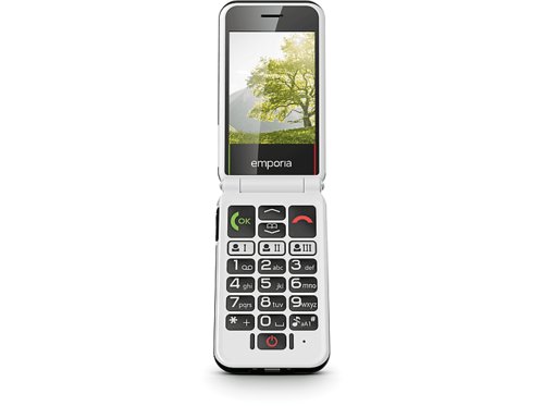 Emporia SIMPLICITY GLAM 4G Seniorenhandy, Schwarz