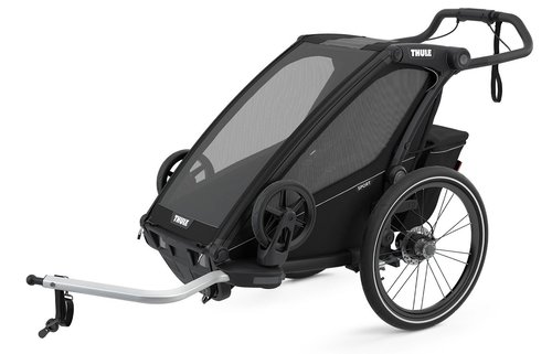 Thule Chariot Sport 1 Kinderanhänger- Midnight Black - 2022
