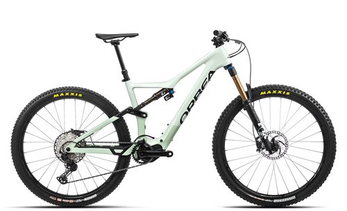 Orbea RISE M10 - 29Zoll 360Wh 12K Fully - Sap WhiteGreen Fog - 2022