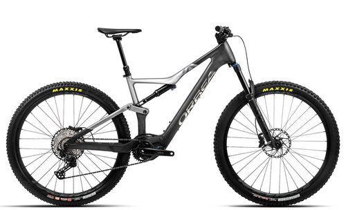 Orbea RISE M20 - 29 Zoll 540Wh 12K Fully - Carbon Raw-Shark Grey - 2023