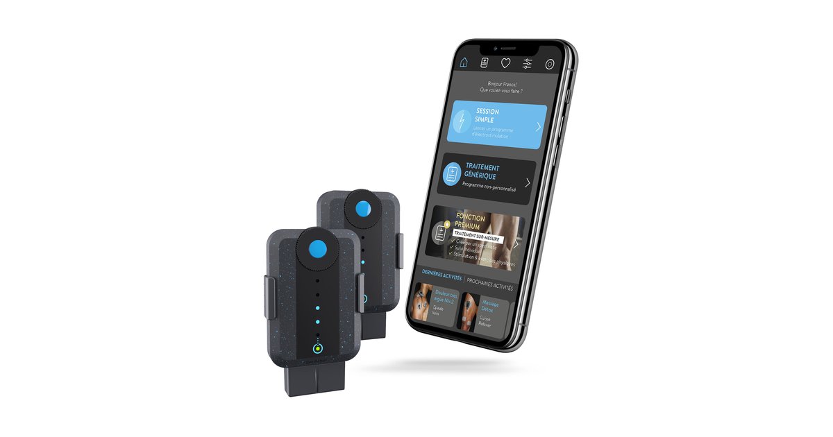 Bluetens Duo Sport Elektroden 4 M 8 S