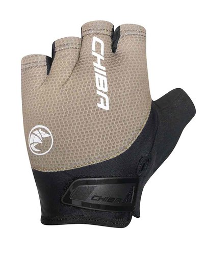 Chiba Gel Air Fahrrad Handschuhe kurz olive grünschwarz 2025 XXL 11