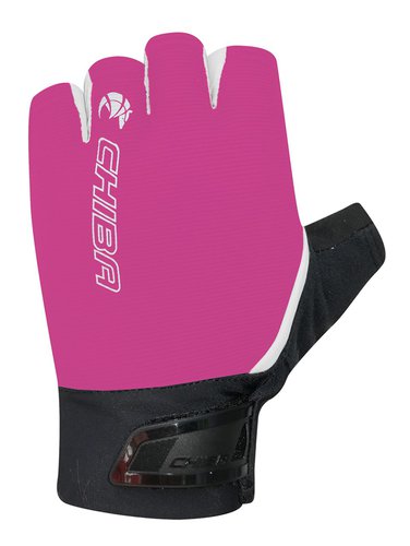 Chiba Superlight Damen Fahrrad Handschuhe kurz pinkschwarz 2025 XL 10