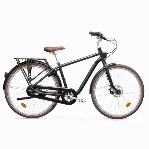 Elops City Bike 28 Zoll Elops 900 HF Herren Aluminium schwarz