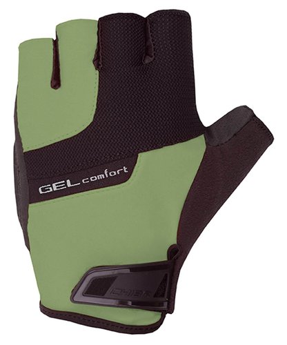 Chiba Gel Comfort Fahrrad Handschuhe kurz olive grün 2024 XXL 11